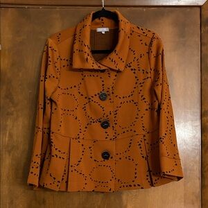 Habitat knit jacket Small, NWOT adorable with details for added coolness